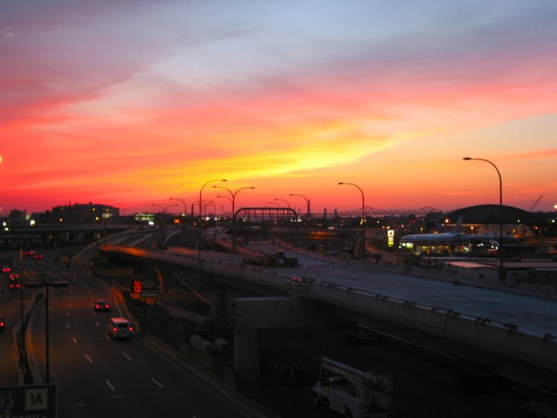 Sunset in Boston
