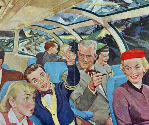 Northern Pacific Vista Dome ad