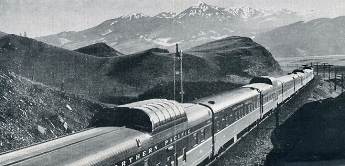Northern Pacific Vista Dome cars