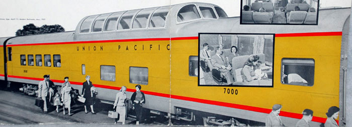 Union Pacific Vista Dome 7000