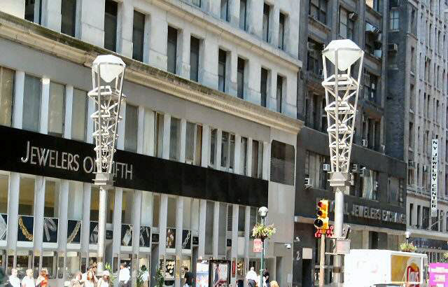 diamond street lights