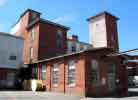 Brick buildings make up the Saxonville Mills in Framingham