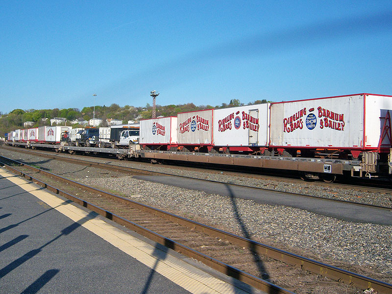 Ringling Bros Circus train