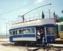 Irish double decker tramway