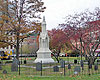 Headstones on the Worcester Common