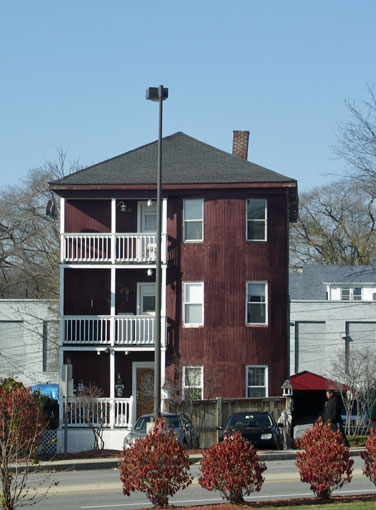 Worcester triple decker