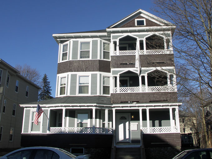 Worcester triple decker