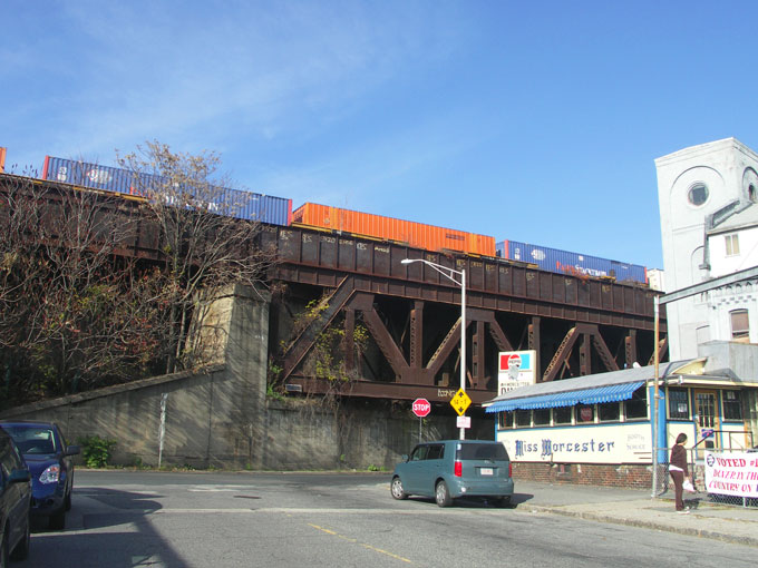 Training at the Miss Worcester Diner